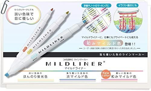 Zebra Midliners bullet journal pens